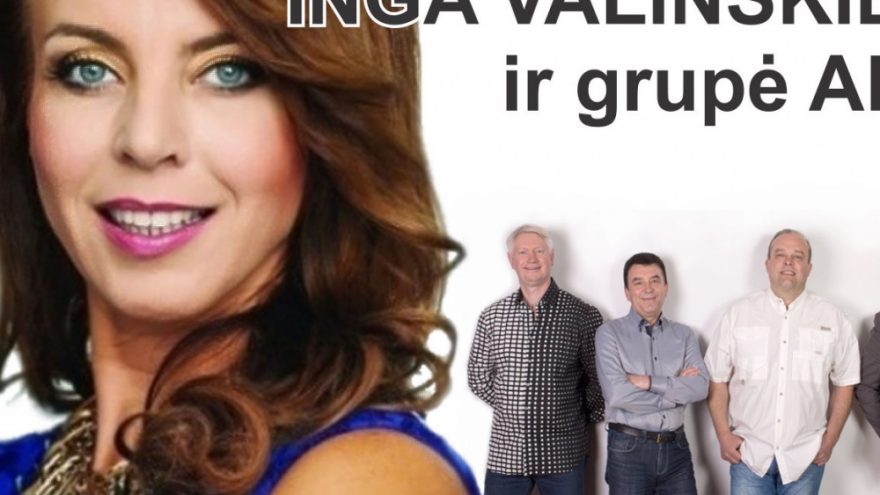 I.VALINSKIENĖS ir grupės ALIBI gyvo garso vakarėlis