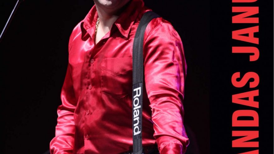 Groja grupės “Vairas” lyderis Rolandas Janušas