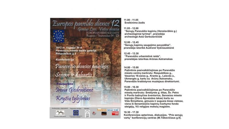 Europos Paveldo Dienos’12