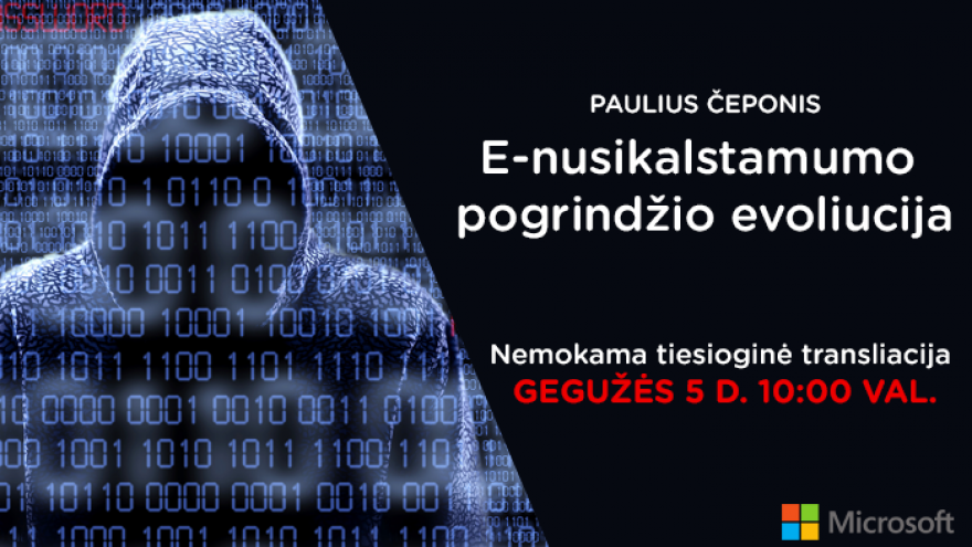 Seminaras „E-nusikalstamumo pogrindžio evoliucija“