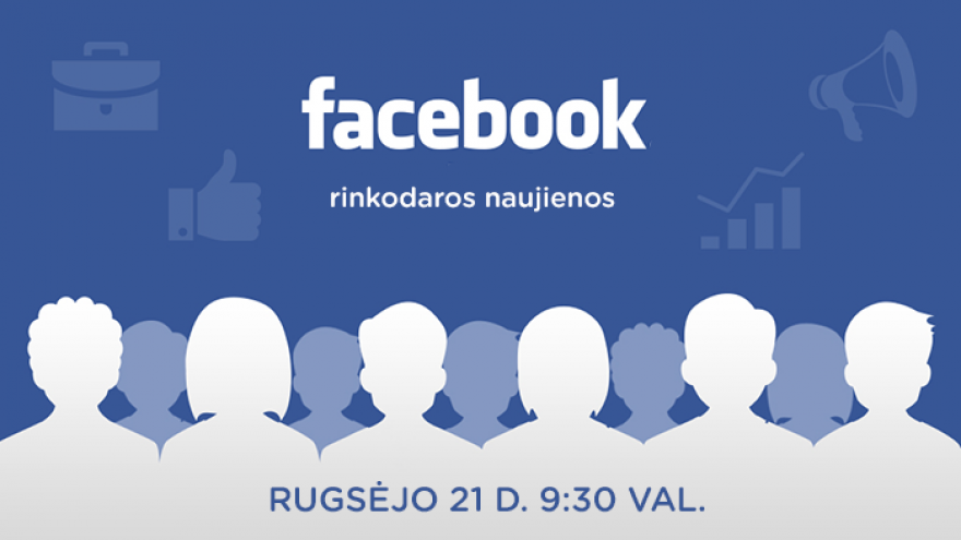 Facebook rinkodaros naujienos