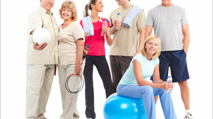 Fitness mokyklos užsiėmimas