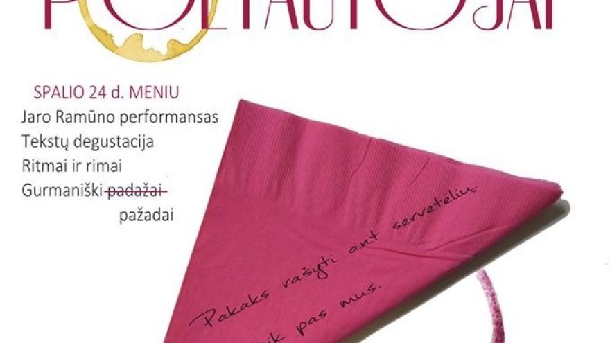 Poezijos klubo “Poetautojai” atidarymas