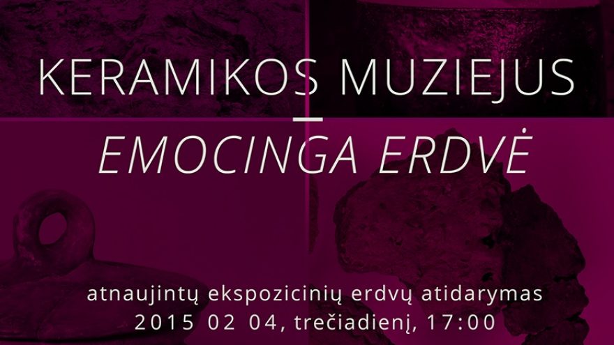 Keramikos muziejus – emocinga erdvė