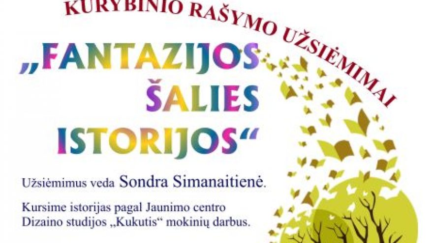 Kūrybinio rašymo užsiėmimai