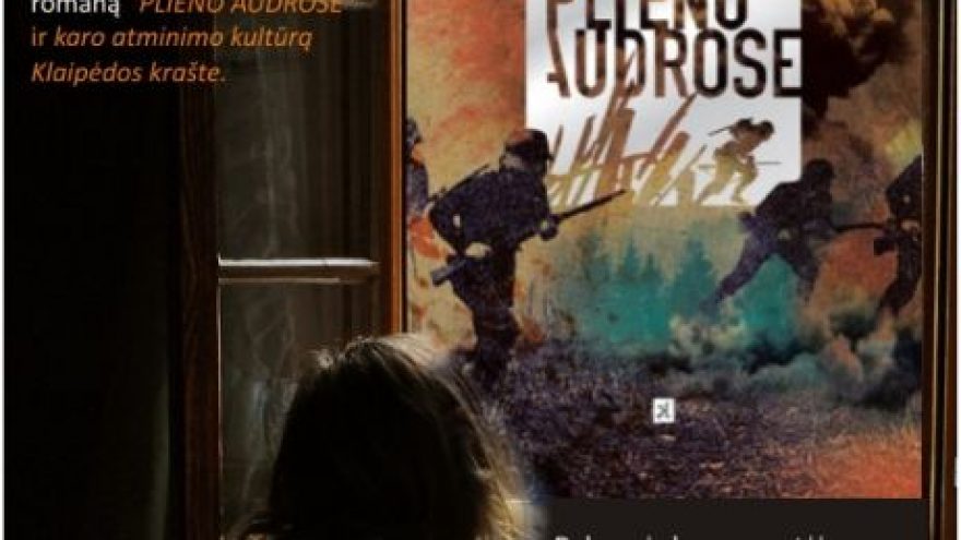 Diskusiją apie romaną „Plieno audrose“