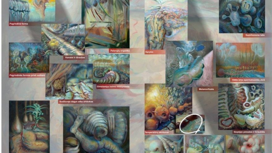 Tapybos paroda “Pulsas” (aut. Egidijus Darulis)