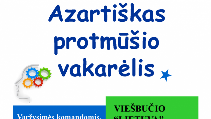 Azartiškas protmūšio vakarėlis “Belaukiant Joninių!”