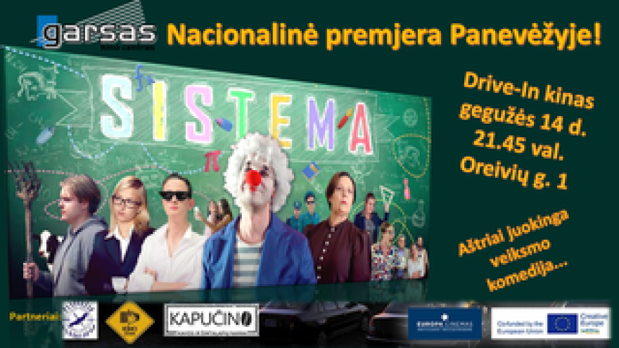 Kinas Drive in Panevėžyje. Filmo „Sistema“ nacionalinė premjera