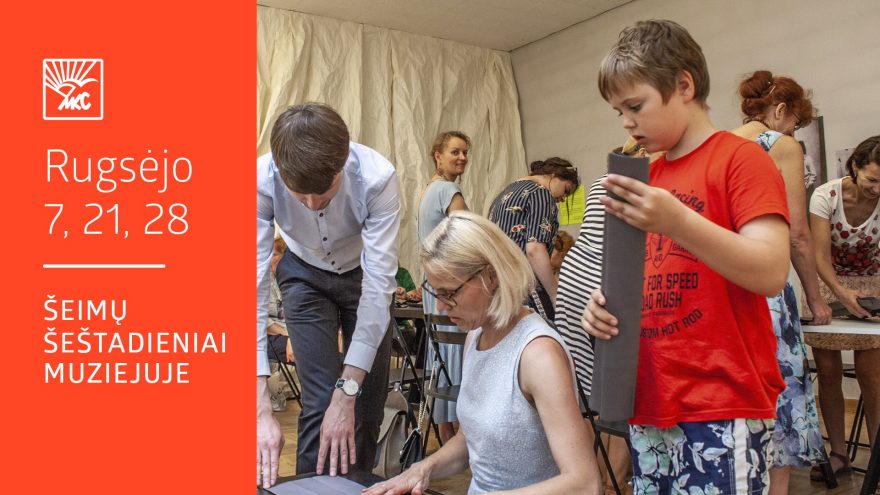 Šeimų šeštadieniai muziejuje