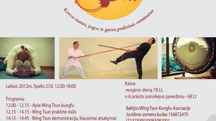 Praktinis seminaras “Patirk save”