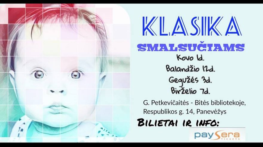 Klasika Smalsučiams – Koncertas Mažyliams