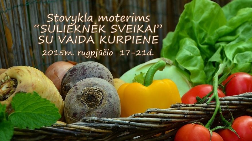 Sveikos mitybos stovykla moterims “Sulieknėk sveikai”