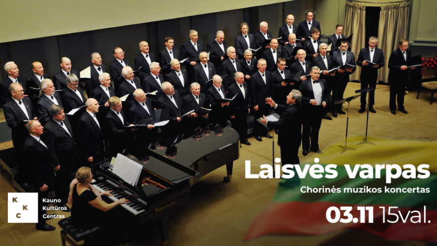 Chorinės muzikos koncertas “Laisvės varpas”