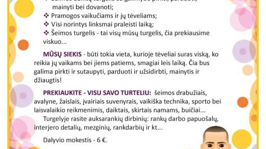 Šeimos turgelis Vilniuje