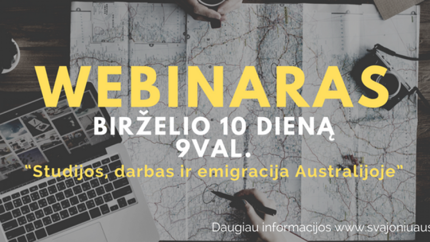 Registracija į WEBINARĄ Birželio 10 dieną