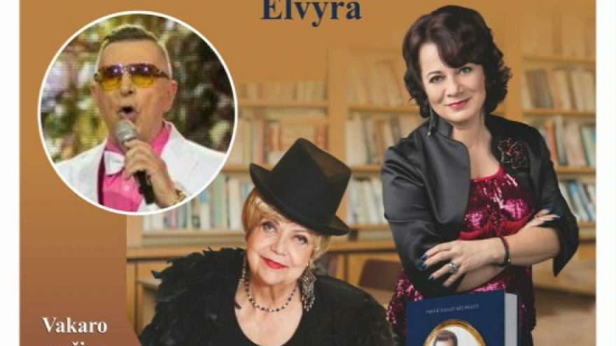 Koncertas-susitikimas su knygos ”Legendos” autore, dainininke Nijole Tallat-Kelpšaite