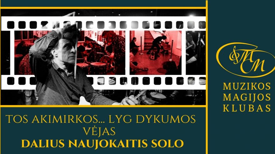 Tos akimirkos… Lyg dykumos vėjas | Daliaus Naujo solo koncertas