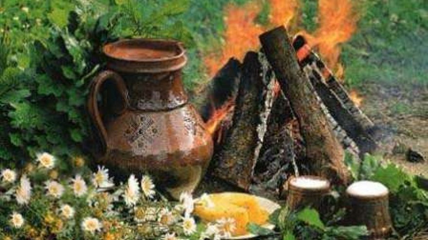 Joninės Kernavėje