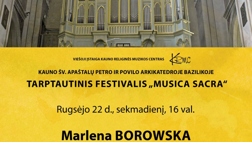 Tarptautinis festivalis “Musica sacra”