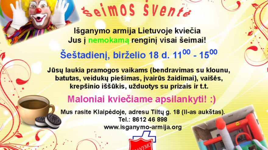 Renginys visai šeimai