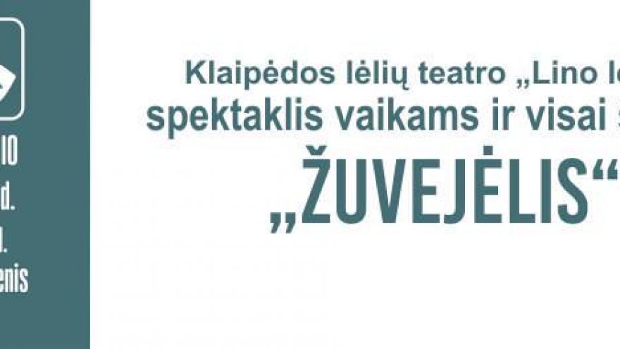 Lėlių teatro “Lino lėlės” spektaklis “Žuvejėlis”