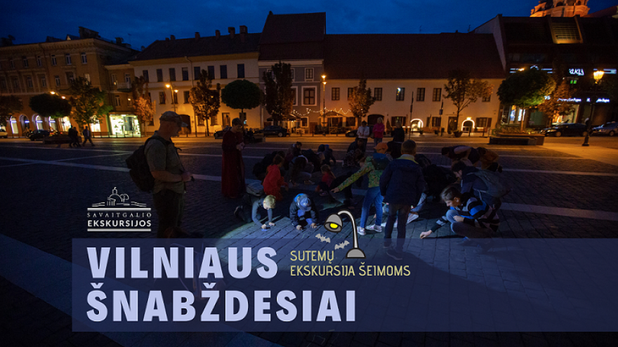 Sutemų ekskursija šeimoms „Vilniaus šnabždesiai”