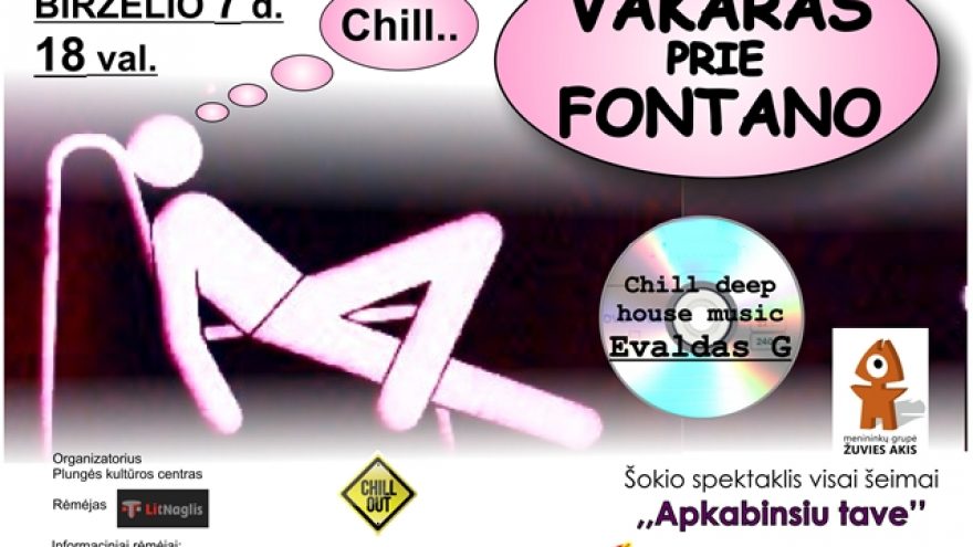 CHILL VAKARAS PRIE FONTANO VISAI ŠEIMAI
