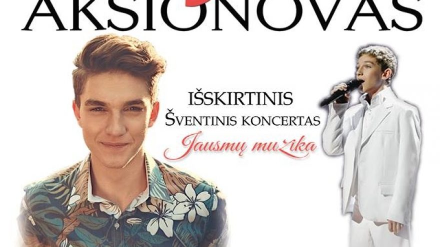 Ilja Aksionovas. Šventinis koncertas “Jausmų muzika”