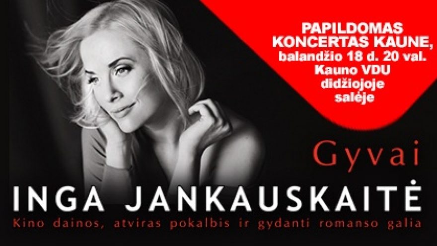 Akustinis, gyvo garso, kino dainų ir romansų koncertas apie MEILĘ