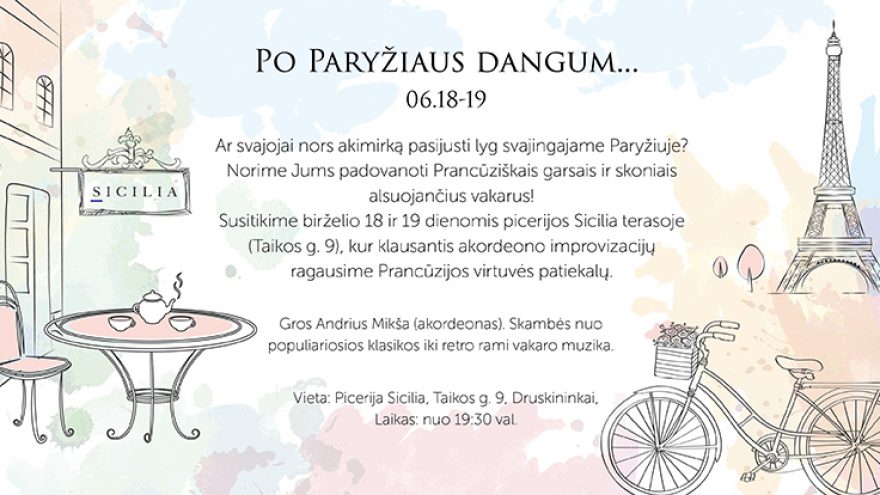 Po Paryžiaus dangum…