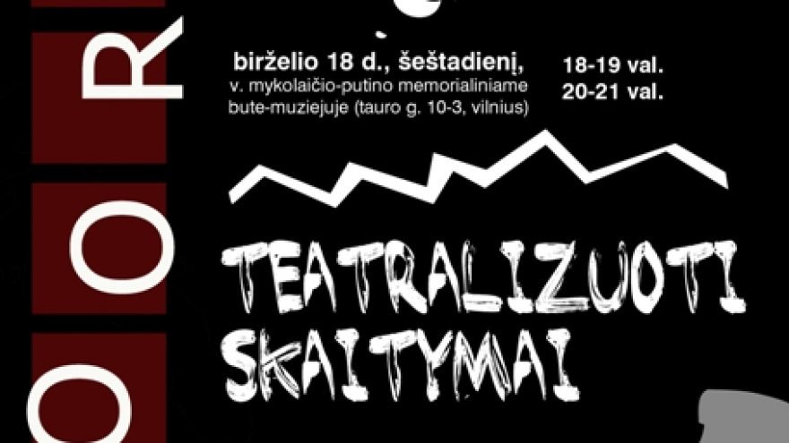 A.Škėmos skaitymai su kabareto muzika