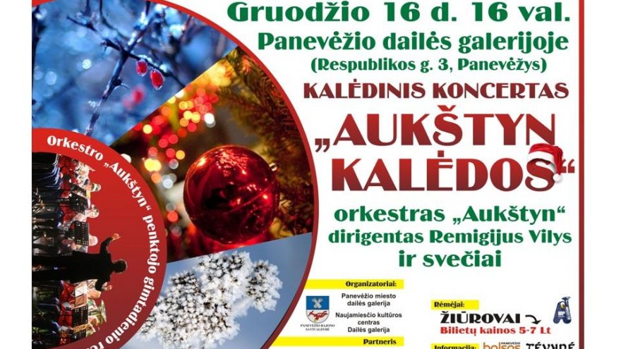 Koncertas „Aukštyn – Kalėdos“