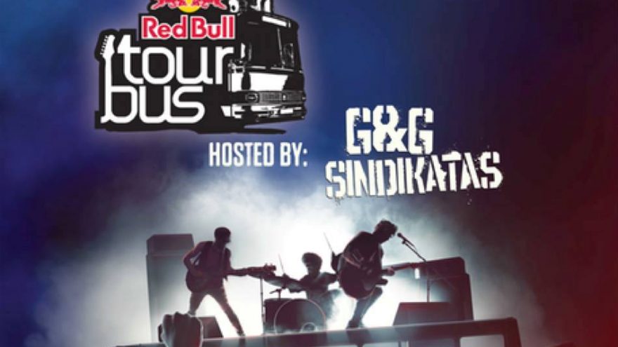 “Red Bull Tourbus” Vokiečių gatvėje