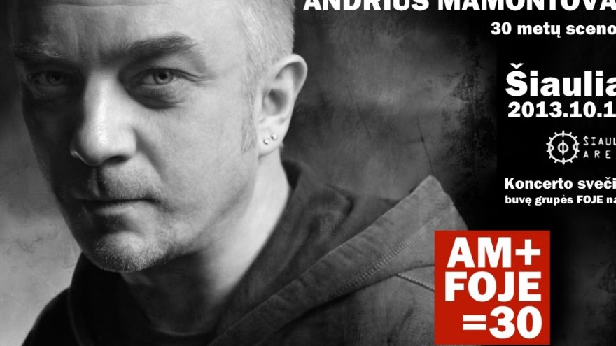 AM+FOJE=30 Šiauliuose