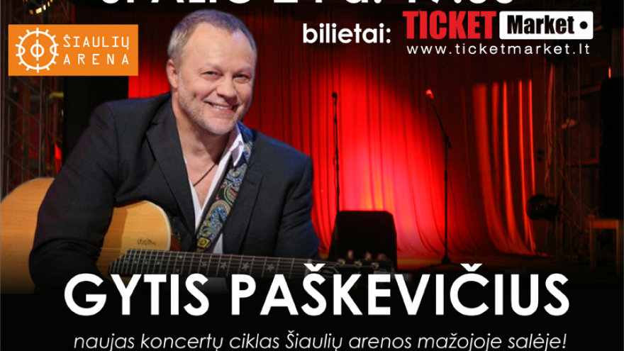 GYTIS PAŠKEVIČIUS ir grupė – “Raudoni Muzikiniai Vakarai”