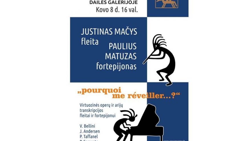 Koncertas „pourquoi me réveiller…?“