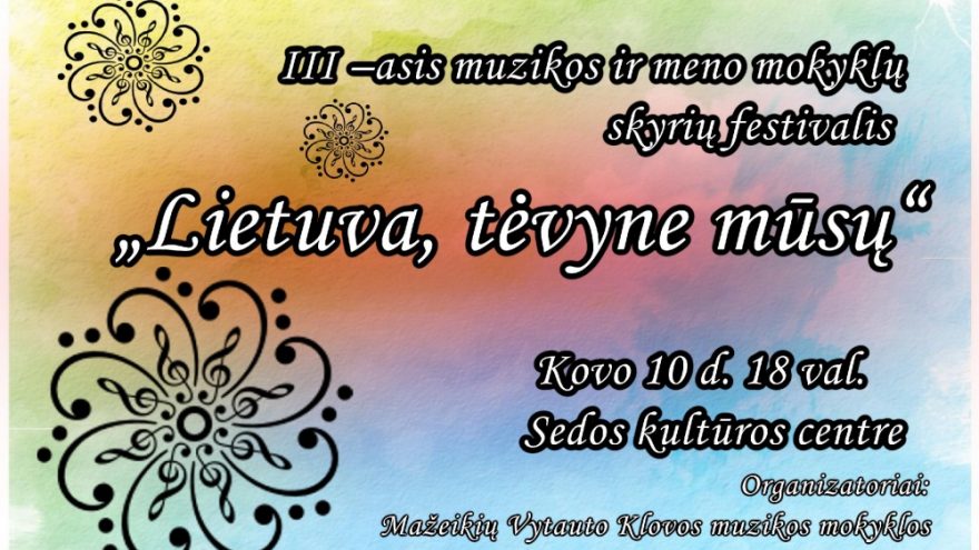 “Lietuva, Tėvyne mūsų”