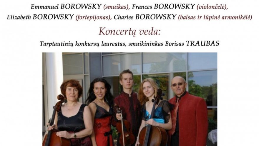 Ansamblio “Amerikos virtuozai” koncertas Anykščiuose !
