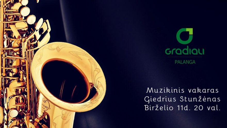 Muzikinis vakaras su gražiausiomis saksofono melodijomis