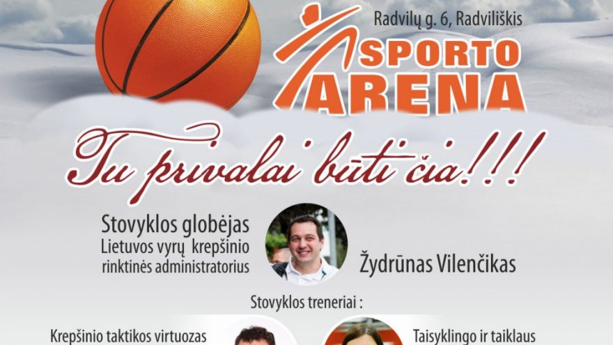 Vaikų krepšinio stovykla