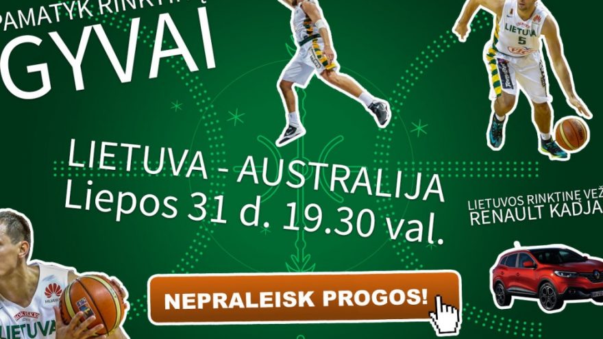 LIETUVA – AUSTRALIJA | ŠIAULIAI