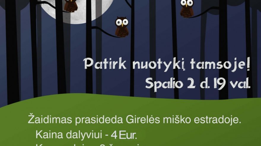 Orientacinis žaidimas “Eikirtu”