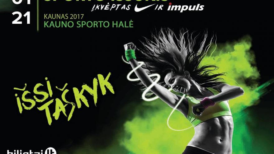 Sporto iššūkis – įkvėptas Nike ir Impuls. Kaunas 2017