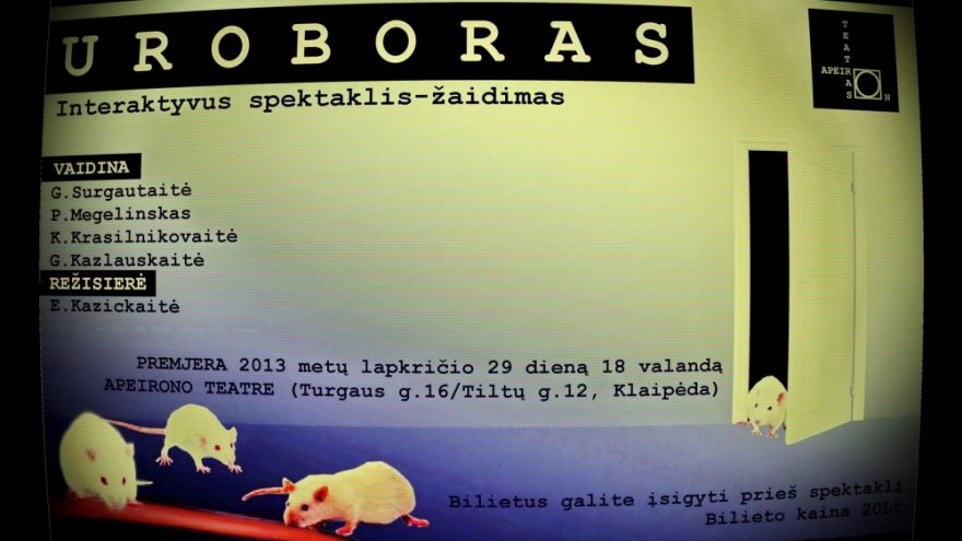 Interaktyvus spektaklis-žaidimas “UROBORAS”