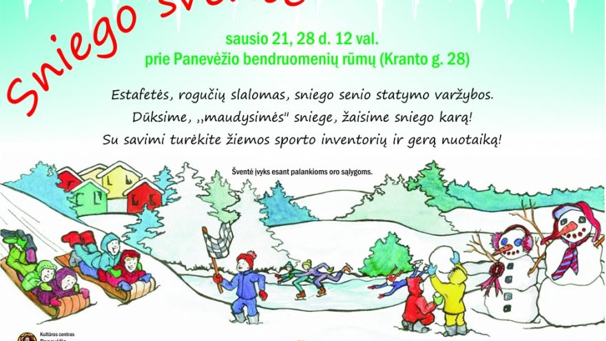 Sniego šventė visai šeimai