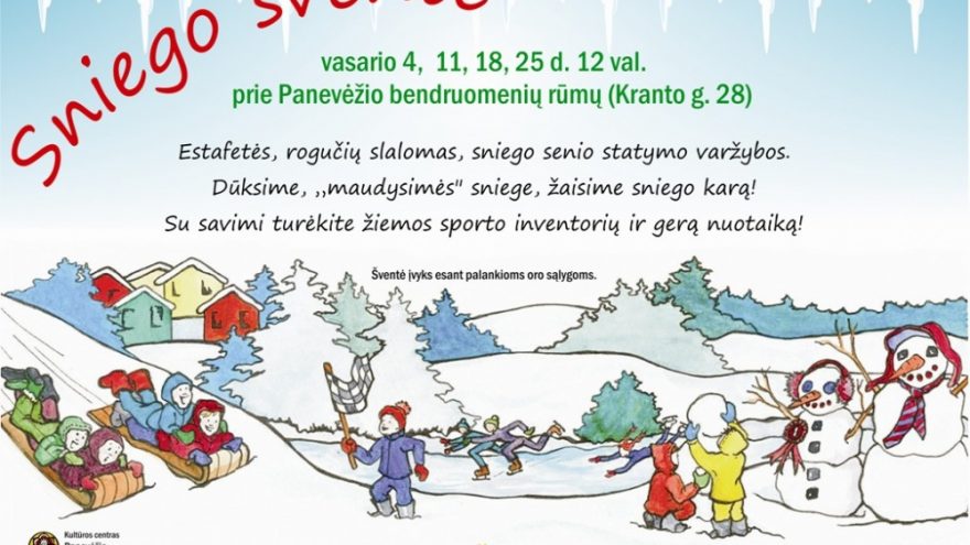 Sniego šventė visai šeimai