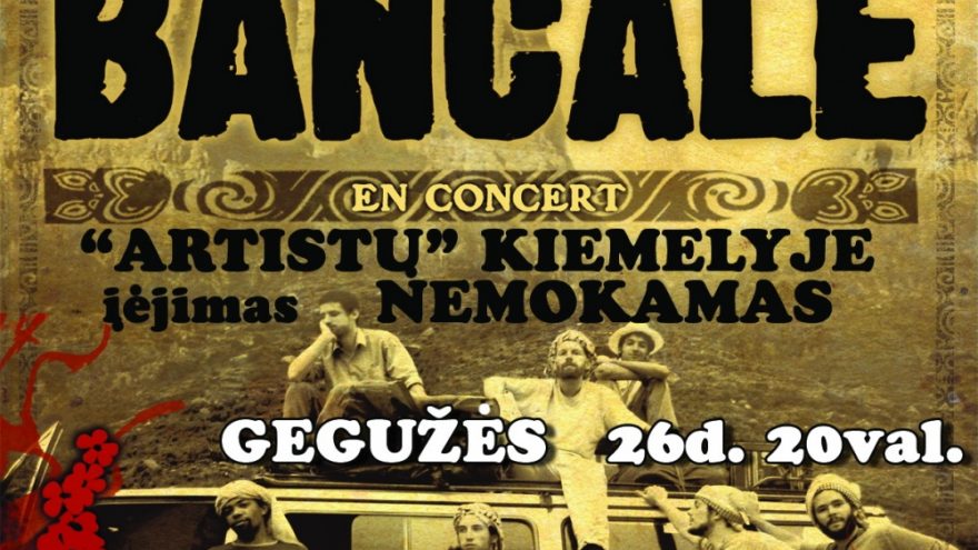 “La Casa Bancale” vienintelis koncertas LT
