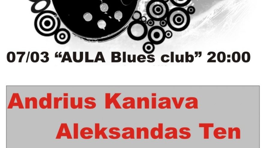 A.Kaniavos gyvo garso koncertas
