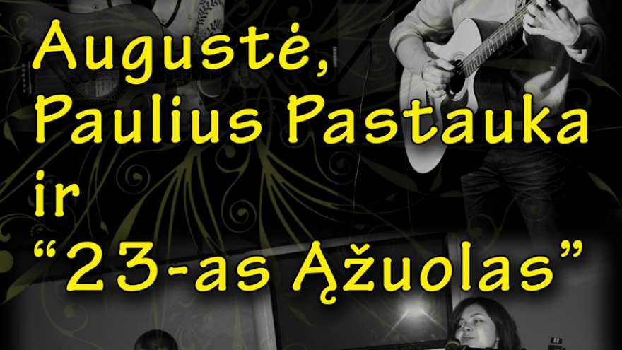 Dainuojamosios poezijos vakaras TAU (NEmokamas)!